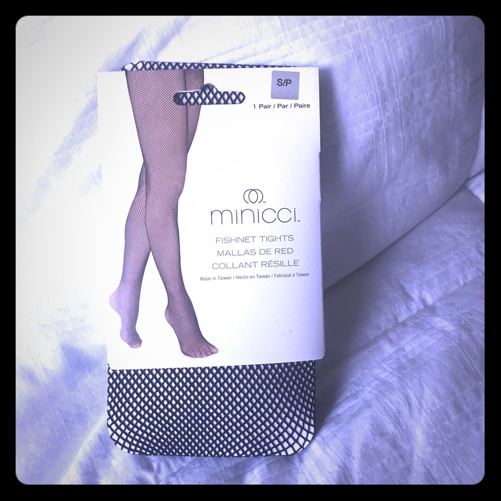Small Fish Net closed toe stocking